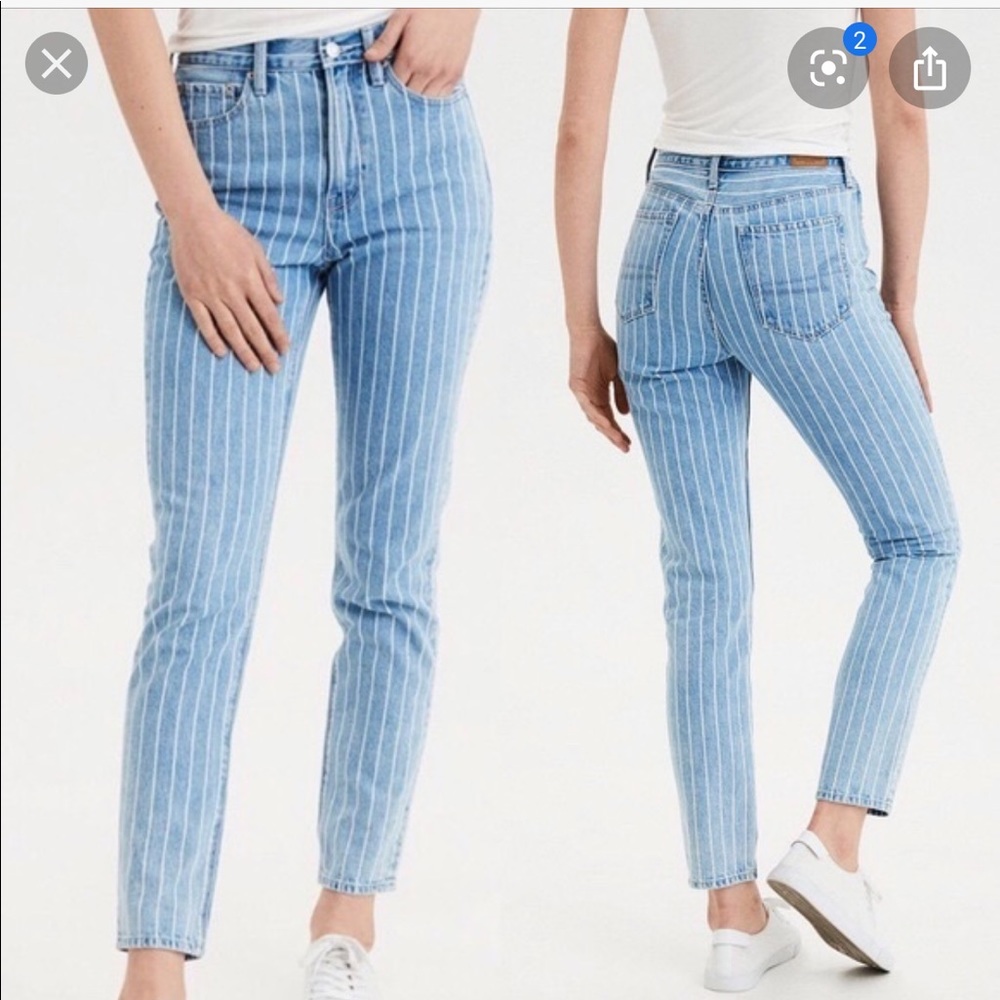 American Eagle mom jean